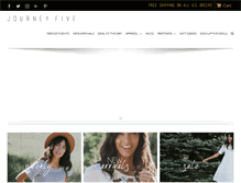 Tablet Screenshot of journeyfive.com